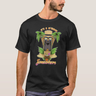 Camiseta Son Las 5 En Algún Lugar Gran Cerveza Dane