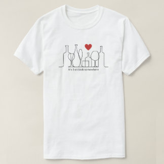 Camiseta Son las 5 en punto.