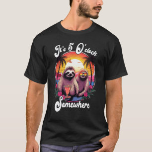 Camiseta Son las 5 en punto en alguna parte Playa de perezo