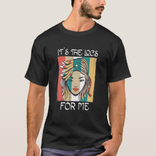 Camiseta Son las locas para mí - afro pelo negro americano