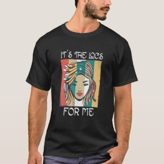 Camiseta Son las locas para mí - afro pelo negro americano