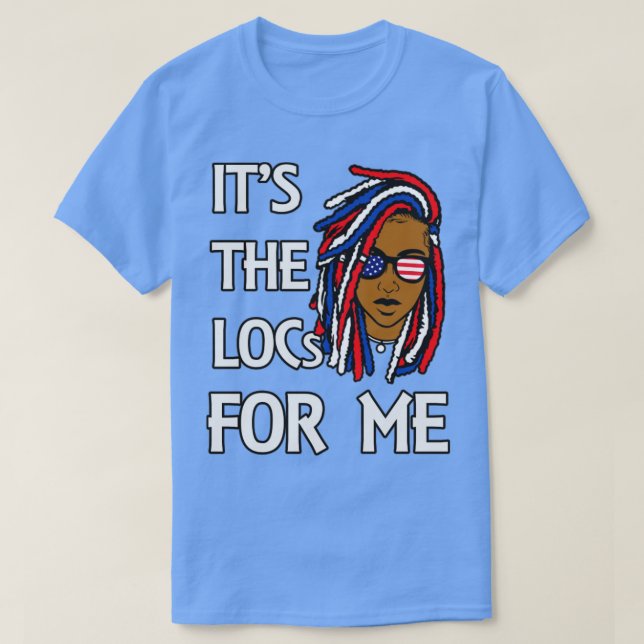 Camiseta son las locs para mí (Diseño del anverso)