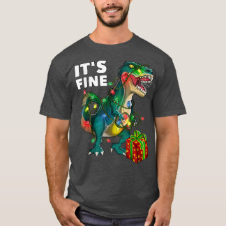 Camiseta Son las luces de Navidades de Fine Tree Re, la gra