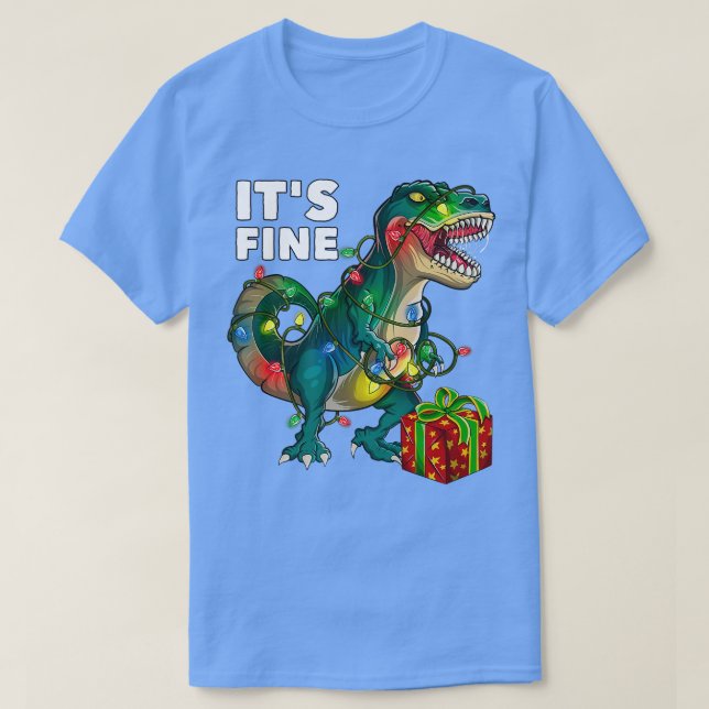 Camiseta Son las luces de Navidades de Fine Tree Re, la gra (Diseño del anverso)