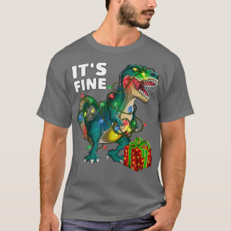 Camiseta Son las luces de Navidades de Fine Tree Re, la gra