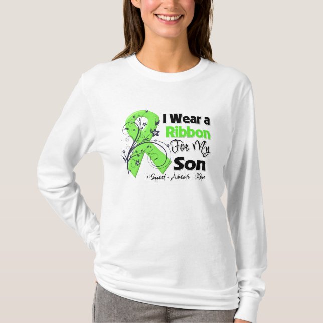 Camiseta Son - Linfoma Ribbon (Anverso)