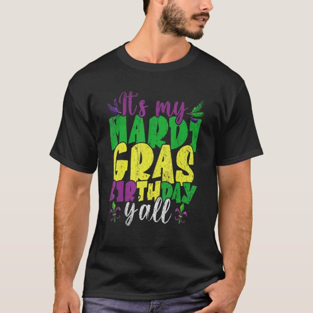 Camiseta Son los hombres Fiestas del carnaval de Yall (Anverso)