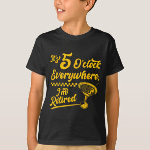 Camiseta Son los regalos graciosos de cola retirada de las