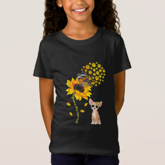 Camiseta Son Mis Hombres Sunshine Sunflower Chihuahua
