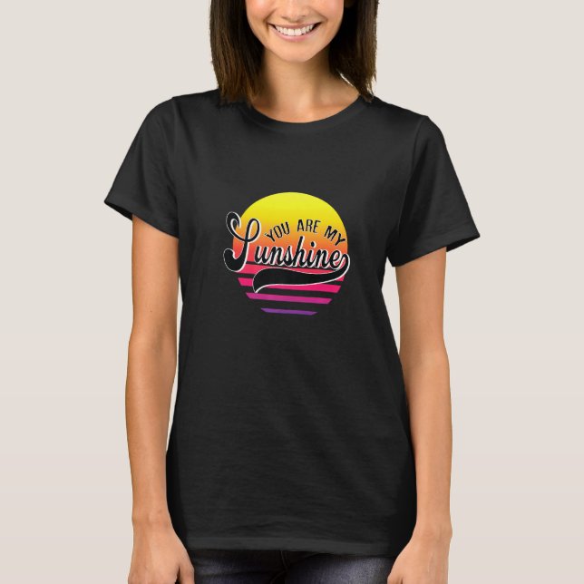 Camiseta Son Mis Mujeres De Verano Sunshine (Anverso)
