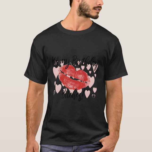 Camiseta Son mis pitchers de cumpleaños (Anverso)