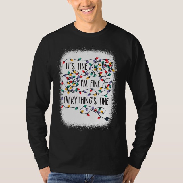 Camiseta Son multas, estoy multado, todo está bien para Nav (Anverso)