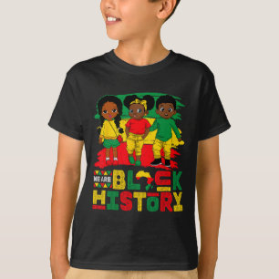 Camiseta Son niños de historia negra el decimoctavo moro de