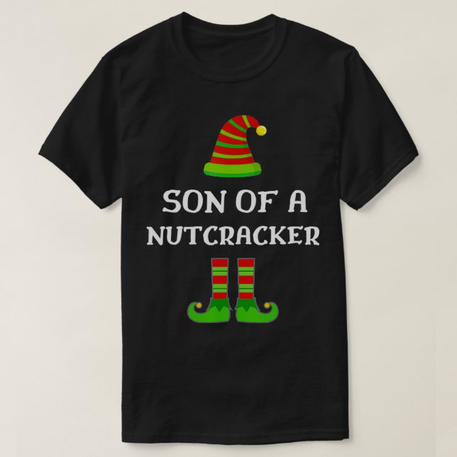 Camiseta Son Of A Nutcracker Funny Holiday  (Diseño del anverso)