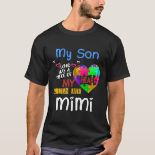 Camiseta Son Puzzle Mama Mamá Conciencia Especial De Autism