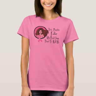 Camiseta Son sí superviviente trigueno falso del cáncer d