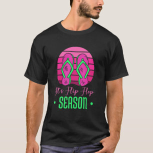 Camiseta Son vacaciones de verano de la temporada de Flip F