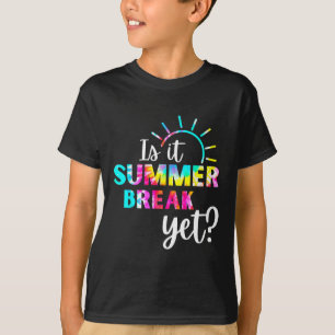 Camiseta ¿Son vacaciones de verano y aún la apreciación del