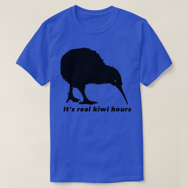Camiseta Son verdaderas horas kiwi (Diseño del anverso)