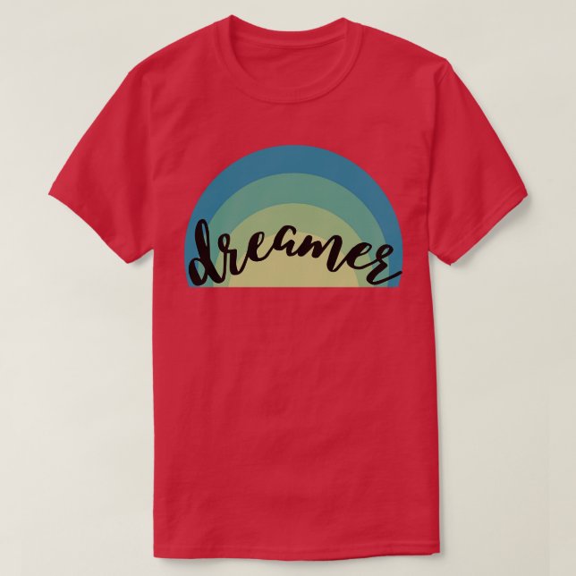 Camiseta soñador (Diseño del anverso)