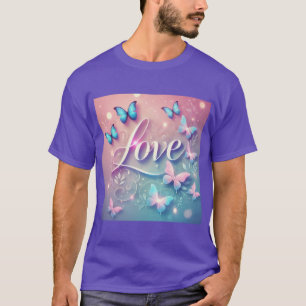 Camiseta Soñador amor mariposa