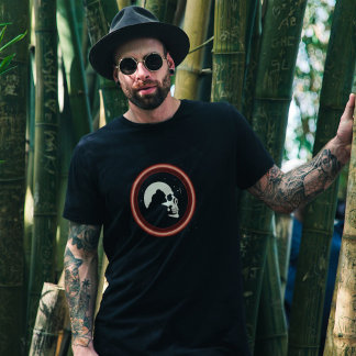 Camiseta Soñador Espacial - Calavera de Personalizable alar