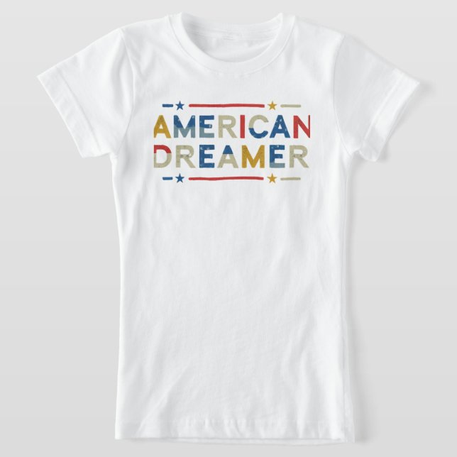 Camiseta soñador estadounidense (Distribución)