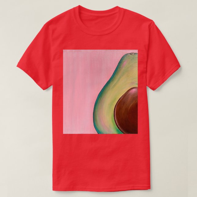 Camiseta Soñando con aguacates (Diseño del anverso)