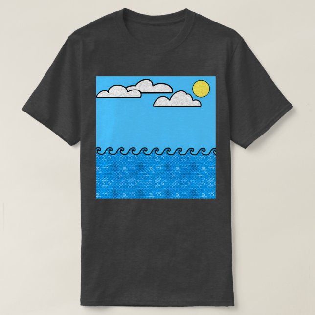 Camiseta Soñando con el verano (Diseño del anverso)
