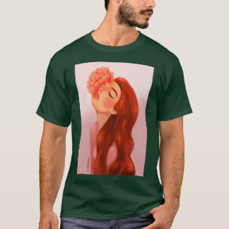 Camiseta soñando con flores