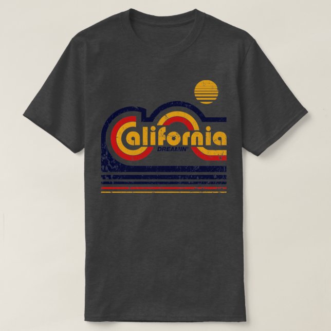 Camiseta Soñando en California (Diseño del anverso)