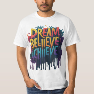 Camiseta Soñar. Creer. Lograr.