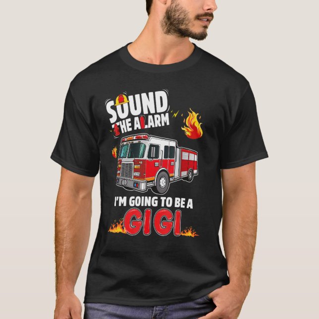 Camiseta Sonar La Alarma Gigi Para Ser Bebé Revelar La Bomb (Anverso)