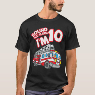 Camiseta Sonar La alarma Soy 10 Bombero 10t