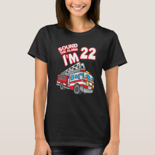 Camiseta Sonar La alarma Soy 22 Bombero 22n