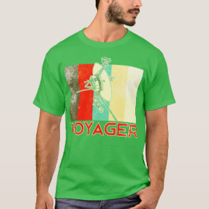 Camiseta Sonda de espacio interestelar de voyager 2