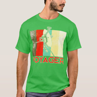 Camiseta Sonda de espacio interestelar de voyager 2