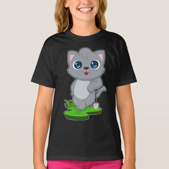 Camiseta Sonda de gato (Anverso)