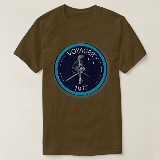 Camiseta Sonda satelital Voyager 1977 Space (Diseño del anverso)