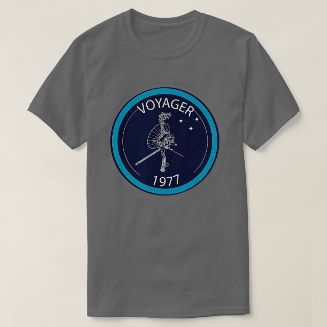 Camiseta Sonda satelital Voyager 1977 Space (Diseño del anverso)