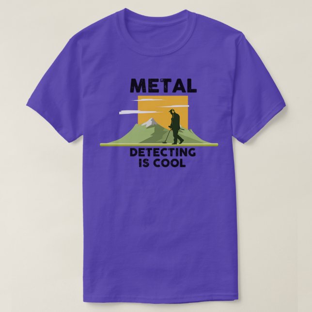 Camiseta Sondeln, un detector metalizado (Diseño del anverso)