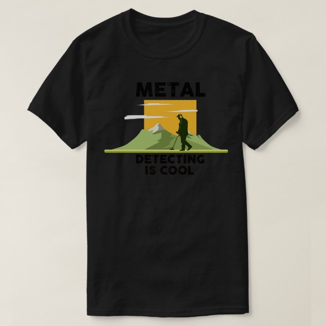 Camiseta Sondeln, un detector metalizado (Diseño del anverso)
