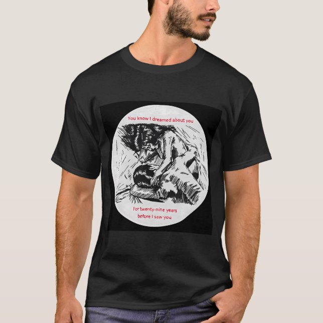 Camiseta Soñé contigo (Anverso)