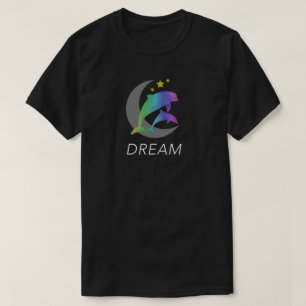 Camiseta Soñe (los delfínes, están en la luna, estrellas)