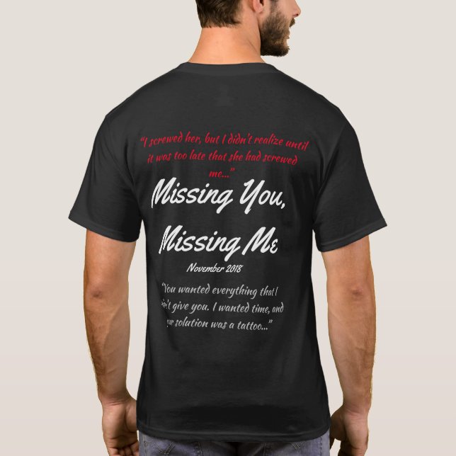 Camiseta Song Lyric Shirt (Reverso)