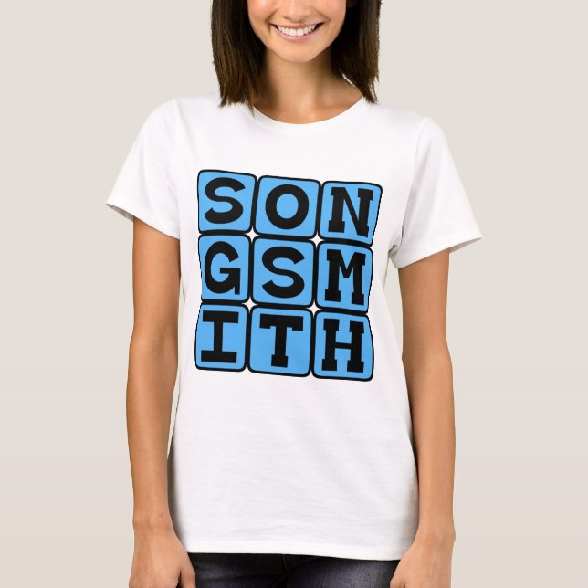 Camiseta Songsmith, Artesano de Melodías (Anverso)