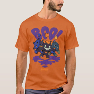 Camiseta Sonic El Erizo Chao Cuentos Halloween Boo Trio