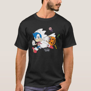Camiseta Sonic El Erizo de Halloween Truco o Disfraz de Fan