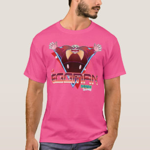 Camiseta Sonic El Logotipo De Neón Retro De Hedgehog Dr Egg