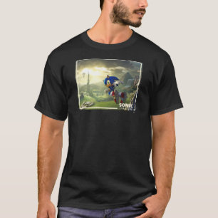 Camiseta Sonic Frontiers - arte poster